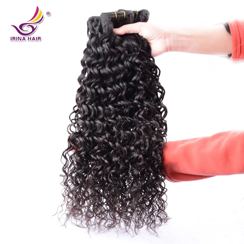 Cheap Human Hair Wet and Wavy Virgin Brazilian Raw Unprocessed Water Curly Brazilian Virgin Hair Water Wave Hair extensions Wavy