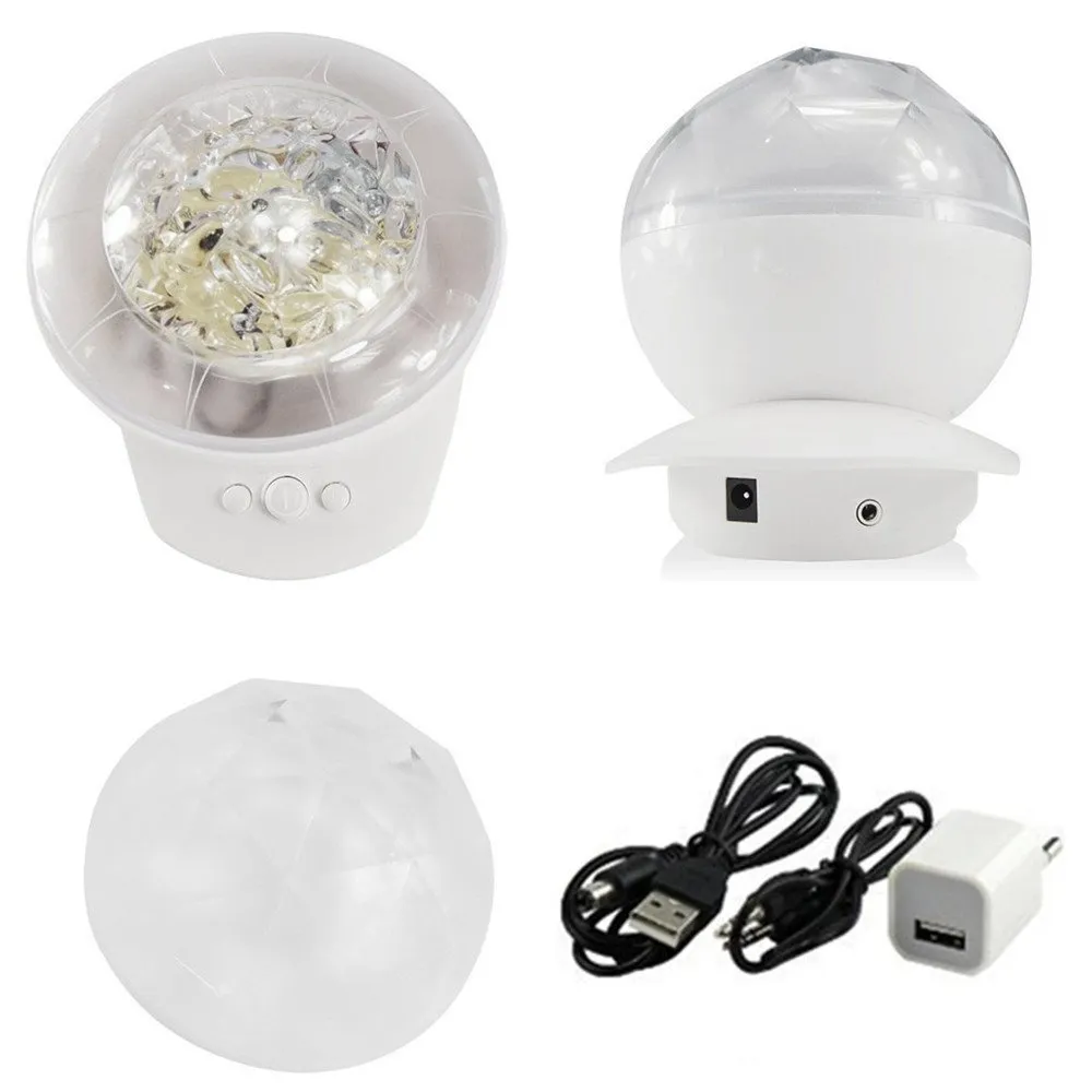 Diamond Aurora Borealis светодиодный проектор осветительная лампа с изменением 8 настроений USB Light Lamp с новиком новинок.