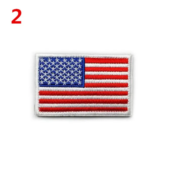 American Flag Patches Military Uniform Gold Border USA Fabric Sticker  Patches For Hat Decoration M021 J1IZ# From Firewinner, $0.79