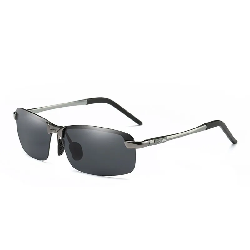 Aluminium Mens solglasögon Sport polariserade solglasögon som driver glasögontillbehör för män Oculos de Sol Masculino176J