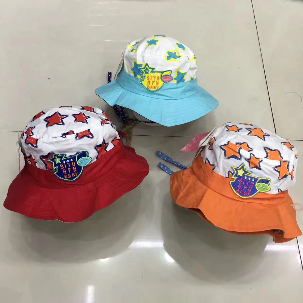 2017 Baby boys Hat Cap 20 piezas / lote color mezclado # 1463