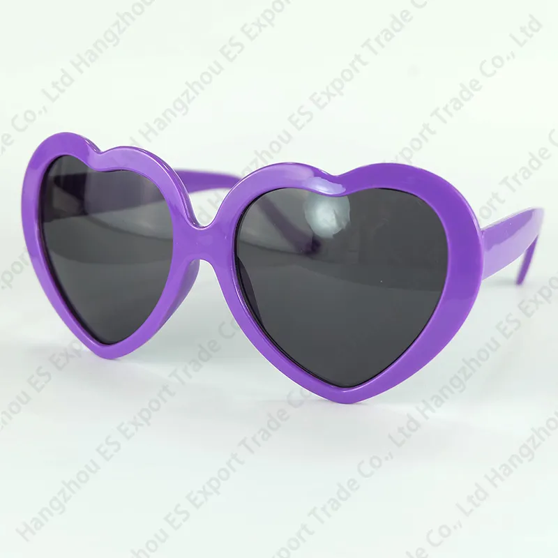 DHL Ship Fashion Women Girl Summer Heart Shape Lolita Sunglasses Party Beach Sunshine Shade LOVE Eyewear UV400