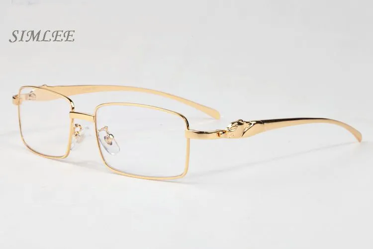 2017 merk zonnebril kat oog buffel hoornglazen gouden zilveren frames bril duidelijke lenzen vintage heren ontwerper zonnebril met 2523