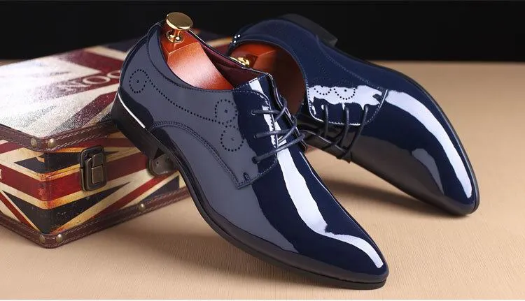 Tide Arrival Fashion White Dress Shoes Designer Shoes Wedding 15