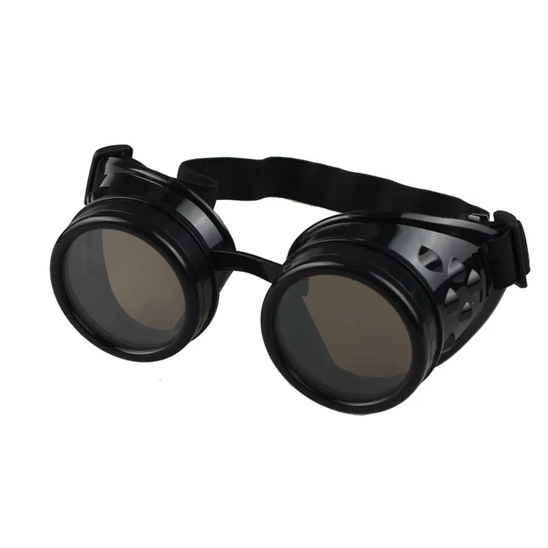 Whole-unisex vintage wiktoriański styl steampunki gogle spawania punkowe okulary cosplay okulary przeciwsłoneczne mężczyźni kobiety ey284y