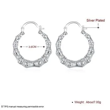 Venda por atacado - menor preço de presente de Natal 925 Sterling Silver Fashion Earrings E139