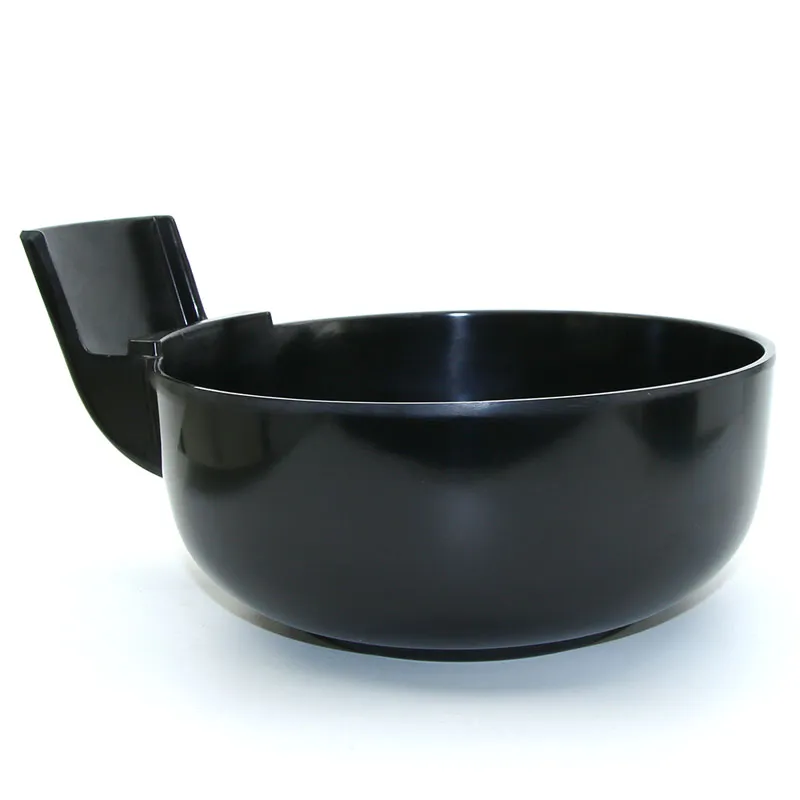 Creative Bowl with Cell Phone Holder for Mobile Phone Users White Black Melamine Bowl 2L Large Size Ramen Bowls Tableware ZA2668