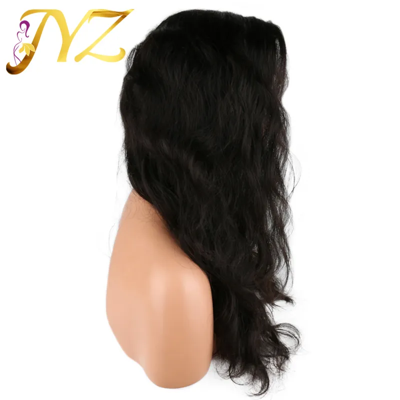 Big Body Wave Full Lace Wigs Peruvian Lace Wigs Bleached Knots Free Part Human Wave Hair Human Hair Wigs Lace Front Wig