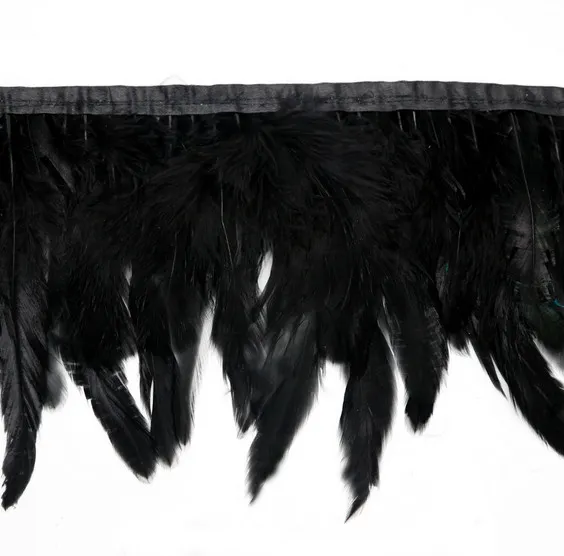 1Yard/Piece for Selections Rooster Tail Wedding Bride Dresses Decoration Skirt Feathers Party Decorative Boas Strip