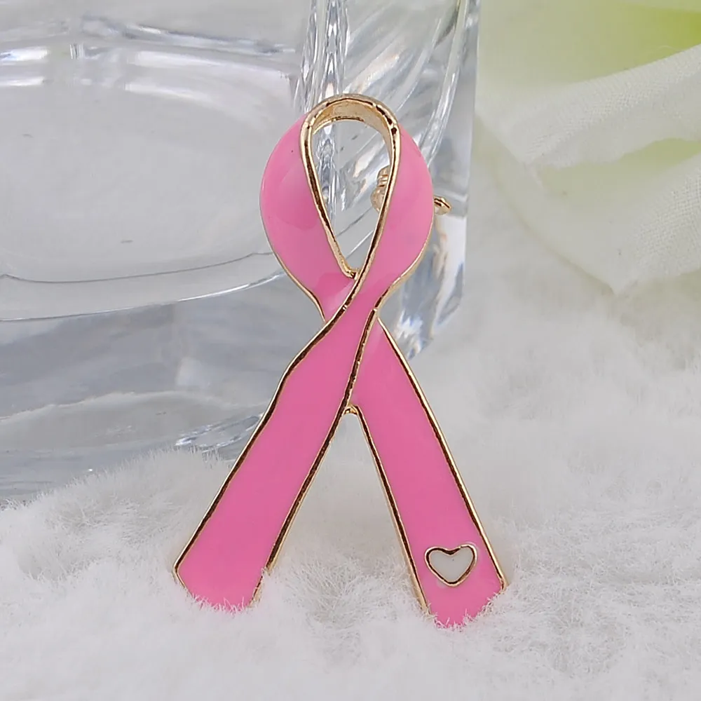 Dia Mundial da AIDS sinais de publicidade strass rosa gotas de óleo fita broches pin jóias varas de jóias