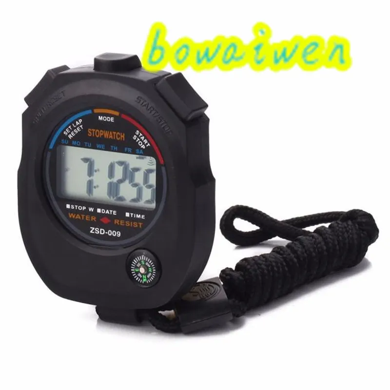 WOLNO-BOWAIJWEN #0057 WODNY DIGRODZONY LCD STOPWATCH CHONOGHT TIMER TIMER LINT SPORTAMIS1293S