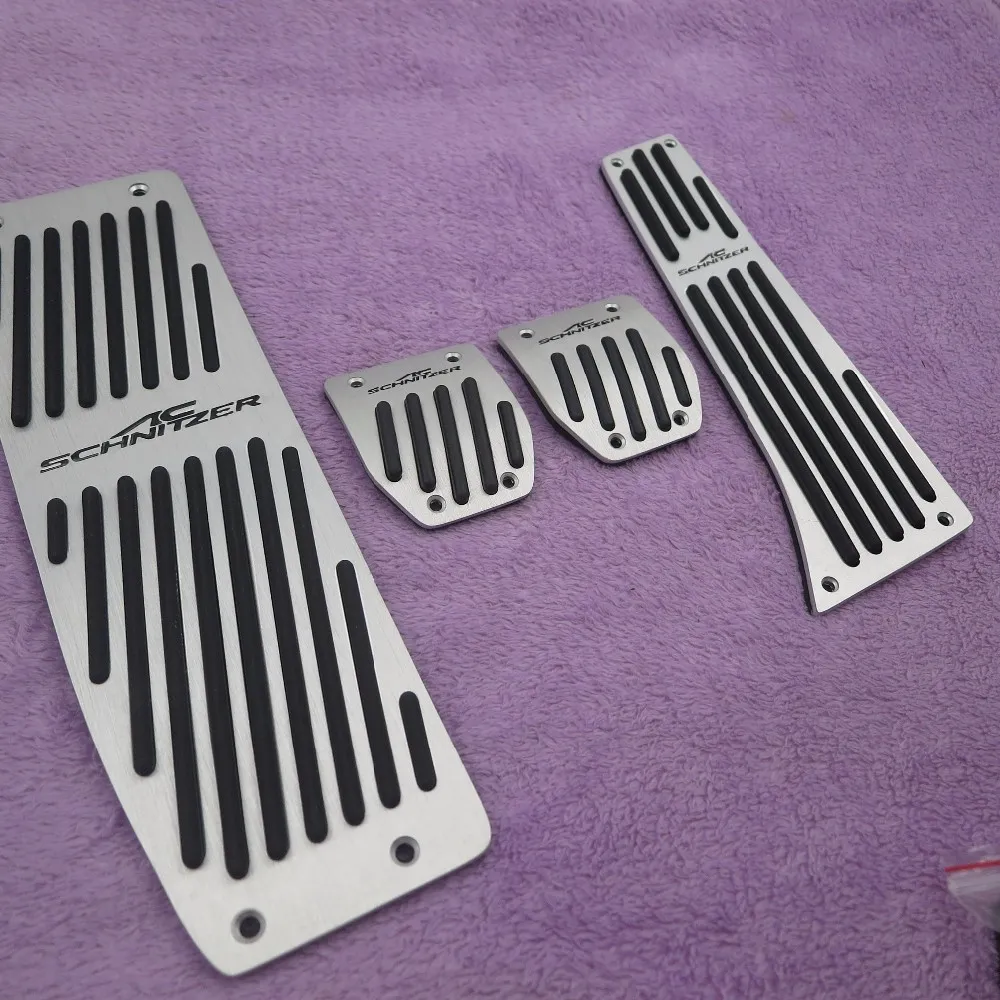 Car Accessories For BMW 3 5 series E30 E32 E34 E36 E38 E39 E46 E87 E90 E91 X5 X3 Z3 MT AT pedal Pads Cover Stickers Car Styling290O