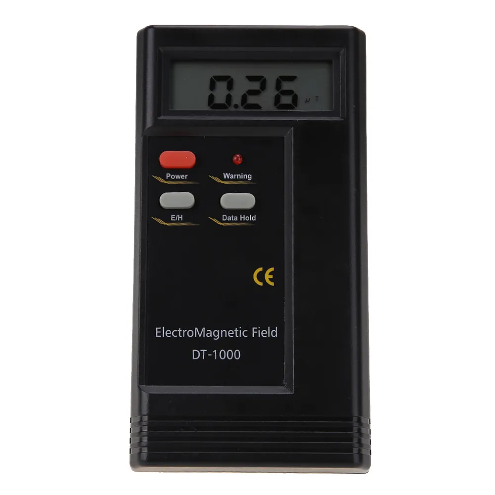 Profissional Detector de Radiação Eletromagnética DT-1000 LCD Digital EMF Medidor Dosimeter Tester DT-1000 DT1000