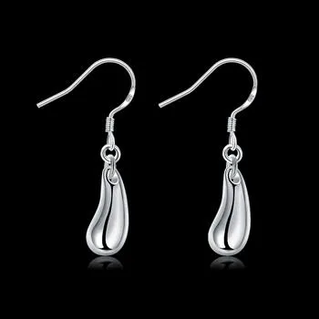 Vente en gros - Prix le plus bas cadeau de Noël 925 Sterling Silver Fashion Boucles d'oreilles E036