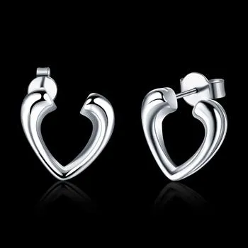 Al por mayor - el precio más bajo regalo de Navidad 925 Sterling Silver Fashion Earrings yE065