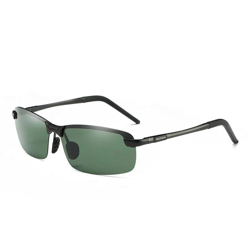 Aluminiowe męskie okulary przeciwsłoneczne sportowe okulary przeciwsłoneczne Driving Akcesoria na okulary dla mężczyzn Oculos de Sol Masculino176J