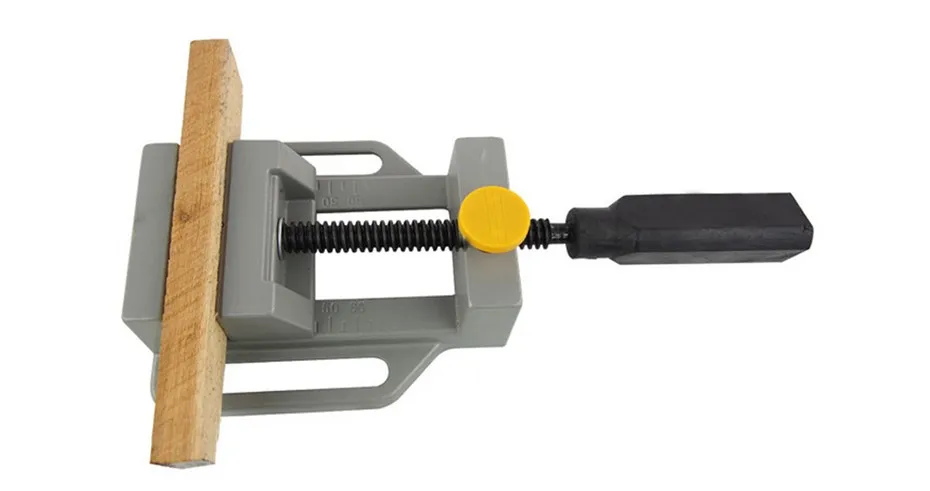 Aluminio Mini abrazadera plana para taladro soporte Mango Grabado banco de trabajo herramienta de bricolaje fresadora abrazaderas manuales para carpintería