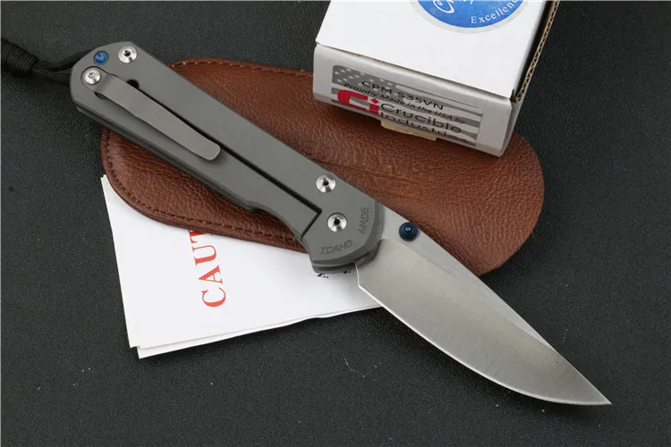 Sebenza 21 pocket knife Chris Reeve folding knife D2 blade satin finish TC4 titanium handle survival gear camping outdoor tool hunting knife