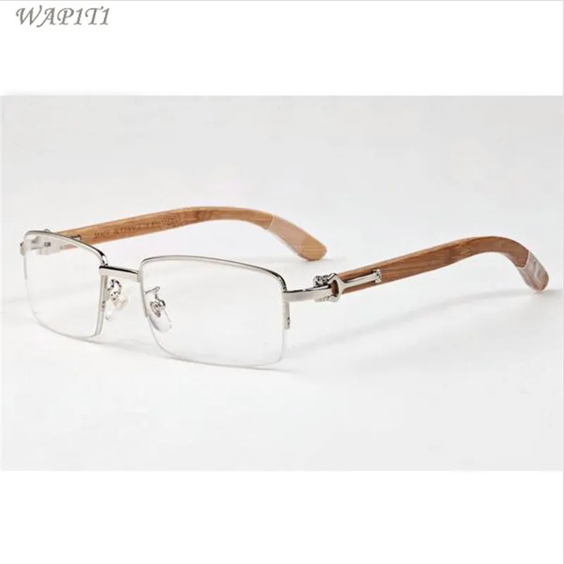 Óculos de chifre de búfalo clássico moda masculina óculos esportivos óculos de madeira de bambu atitude óculos de sol lunettes gafas de sol208b