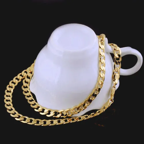 14 kcarat echte vaste gouden ketting ketting ketting verjaardag valentijngeschenk waardevolle sieraden1703