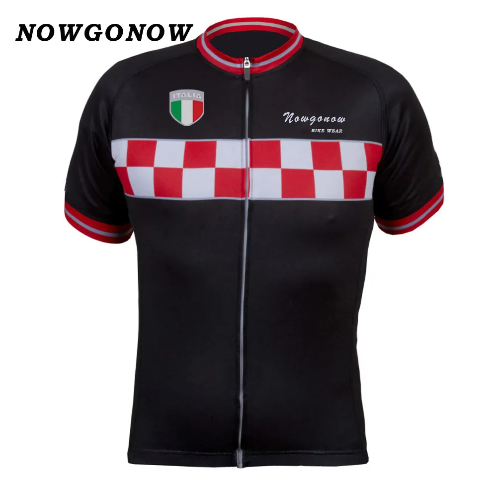 Homens 2018 camisa de ciclismo Itália equipe italiana cinza Preto Vermelho azul roupas de bicicleta desgaste de corrida equitação mtb estrada sportwear tops nacionais 4284Z