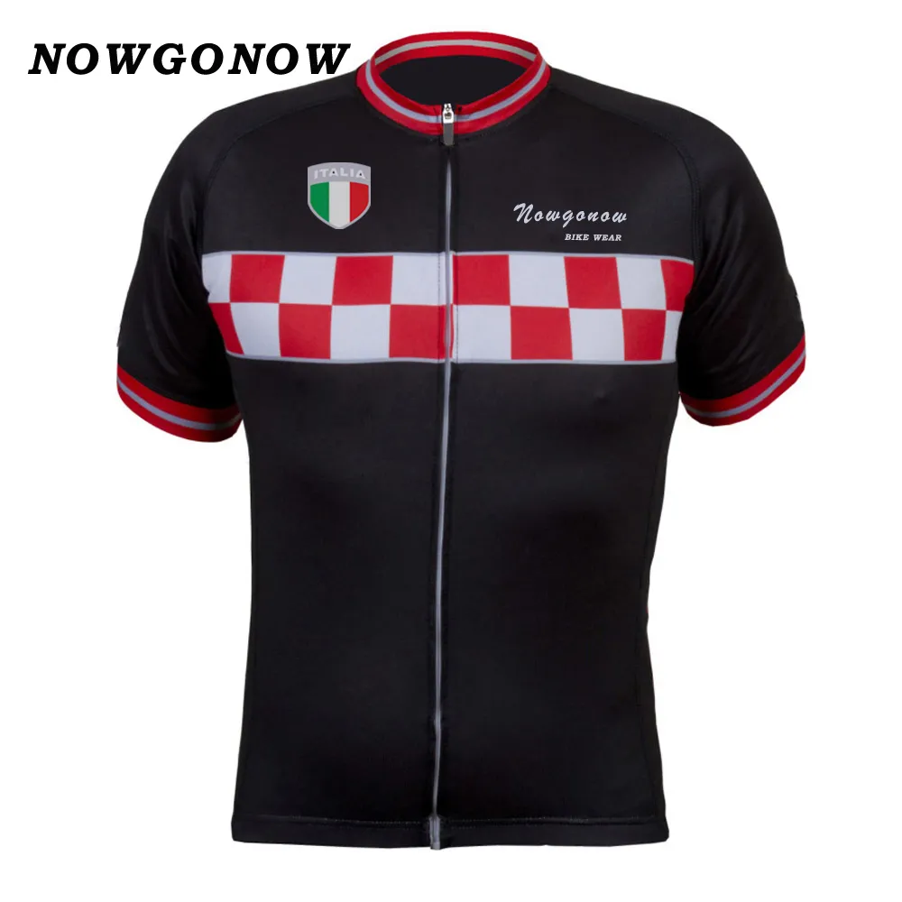 Men 2018 cycling jersey Italy Italian team gray Black Red blue clothing bike wear racing riding mtb road sportwear tops national 4189H