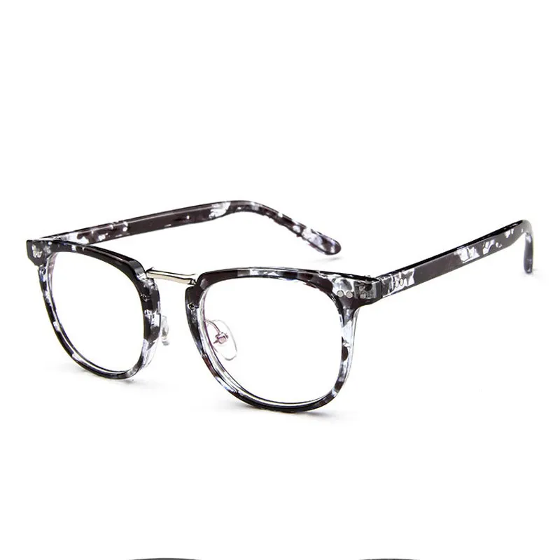 Moda Square Glasses Frame Homem 2022 EyeGlasses ópticas de alta qualidade Olhe Ótdios Frame Retro Mulheres Espectácias Eyewear260V