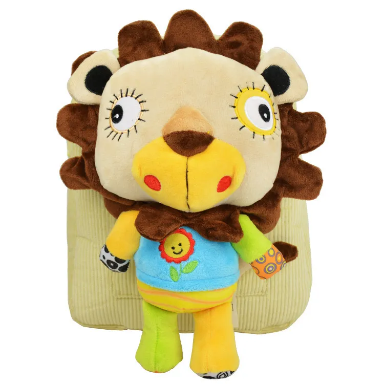 25 cm Crianças Sozzy Adorável Animal Animal Crianças Escola Schoypacks Baby Pelúcia Bolsa De Ombro