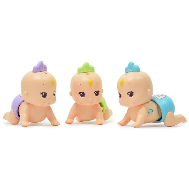 2018 explosion models baby electric crawl Mini Doll baby toys brain game child Chinese music toys