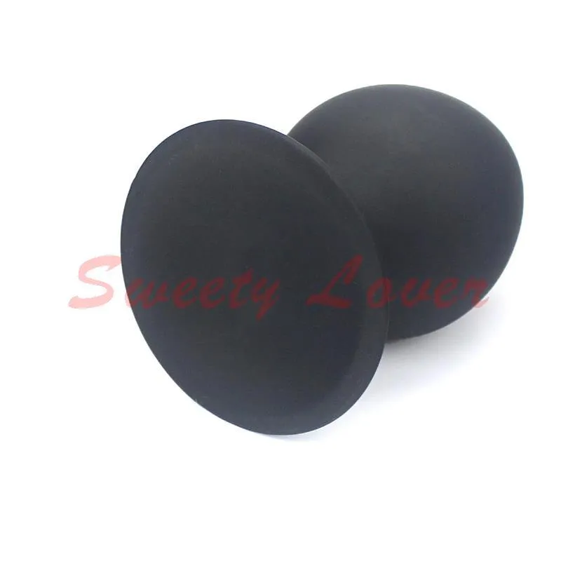 3 en 1 Super Big Size Silicone Butt Plug Set Grand Anal Plugs Sex Toys pour Hommes Femme Unisexe Anal Sex Toy Rose / Noir L XL XXL Y1892803