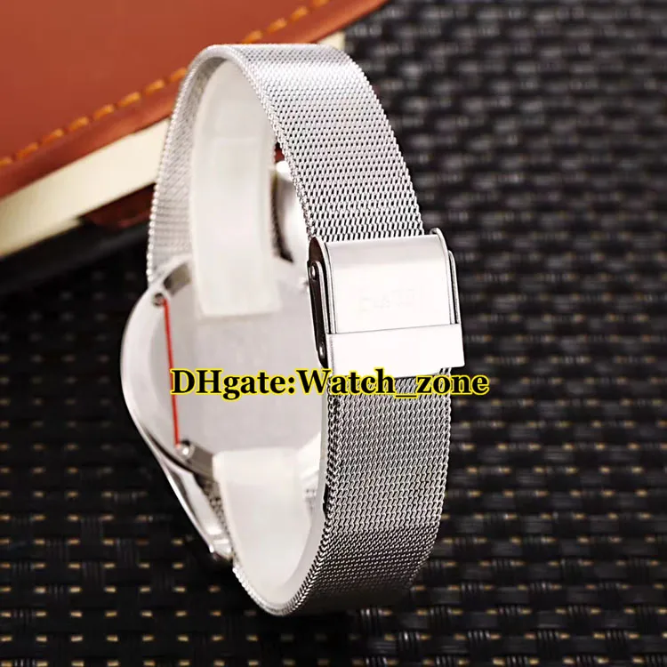 Limelight Gala 32 мм G0A41212 Швейцарские кварцевые женские часы с белым циферблатом и бриллиантовым безелем Сапфировое стекло Серебристый стальной сетчатый ремешок Lady New Wat279D