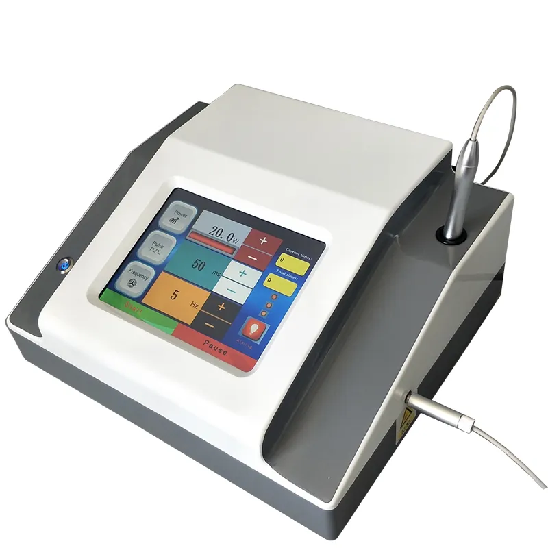 0.2mm 0.5mm 1mm 2mm 3mm Size Touch Screen 980nm Diode Laser Vascular Removal Blood Vessel Spider Vein Removal Machine