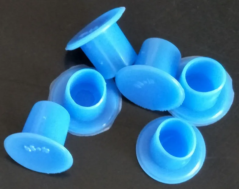 Nouvelle Arrivée En Gros-Bleu TATOUAGE ENCRE CUPS Caps Pigment Fournitures Petite Taille Tatouage Fournitures Pour Machine Kits 