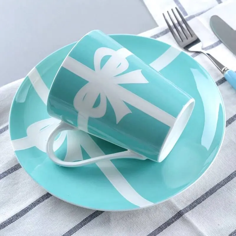Классическая кружевная серия, синяя керамическая чашка, синяя посуда для напитков, кружки, чашки для кофе, молока, свадебные подарки, хорошее качество2913