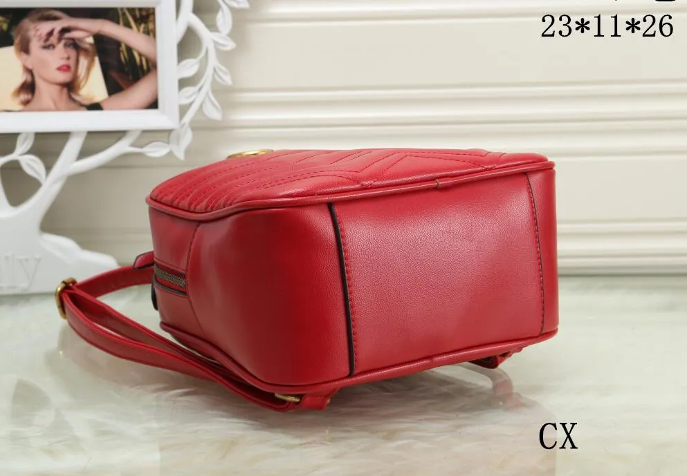 Скидка модный топ рюкзак классический G женский рюкзак из искусственной кожи дизайнерская школьная сумка223J