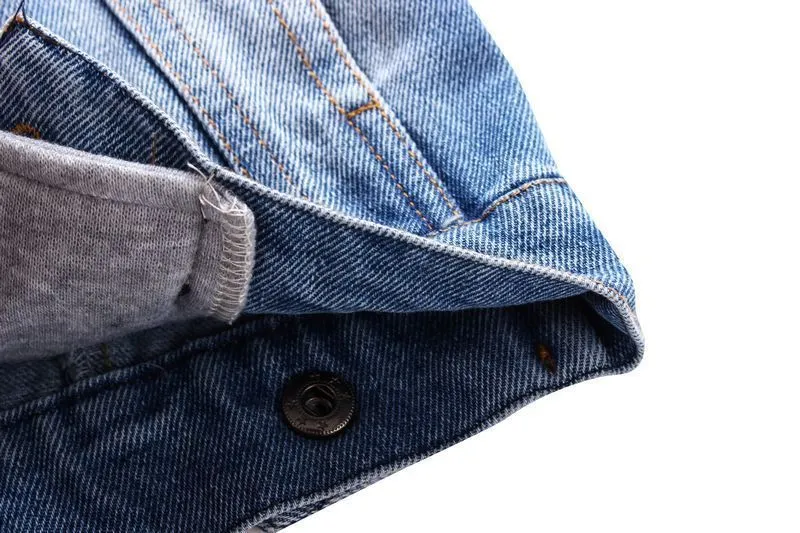 Bebé Jeans Chaqueta Niñas Niños Primavera Niños Sudaderas Con Capucha Abrigo Denim Manga Larga Prendas De Abrigo Niños Cazadora