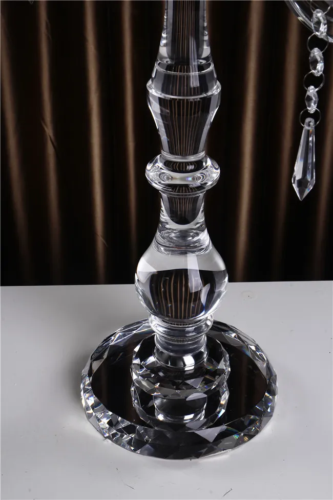 수제 5ARMS Crystal Candle Holder 제조 Candelabra Centerpieces303c