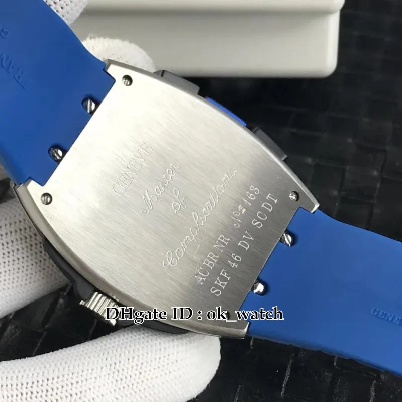 NOUVEAU saratoge SKF 46 DV SC DT Miyota Montre automatique pour homme SKAFANDER Bracelet en caoutchouc bleu de haute qualité pas cher pour hommes sport montres248F