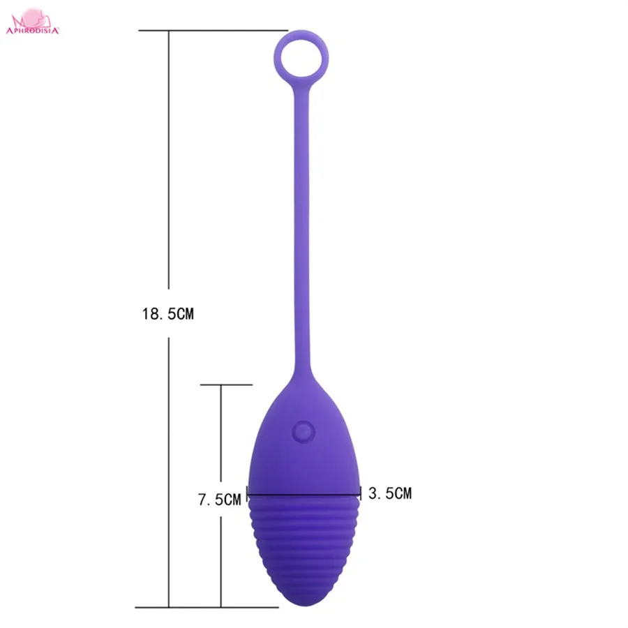 Afrodisia 10 vibrationer silikon ägg form kula vibrator sex leksaker för kvinnor laddar vattentät vaginal klitoris stimulator s107455361