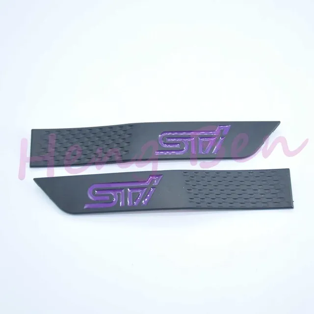 HB STI for Subaru Badge ABS Fender Scuff Door Scratch Bumper Strip 3D Stickers Fender219C