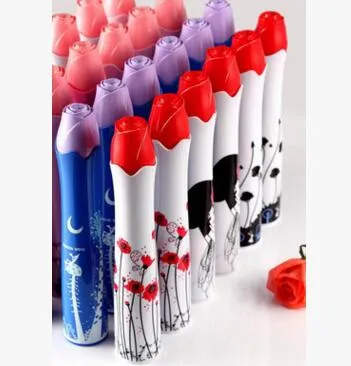 New Novelty Design Rose Vase Umbrellas Personalized Clear Rain Umbrella Super Cute And Compact 3-Folding Manually Umbrella
