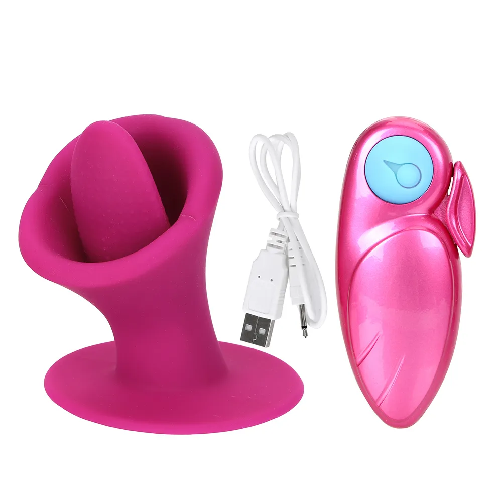 IKOKY Tongvibrator Zuigen Likken 10 Speed Tepel Clitoris Stimulator Orale Seks Stimulator Vrouwelijke Masturbator Speeltjes voor Vrouwen S183817952