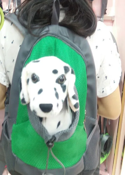 QET CARRIER Outdoor-Rucksack für Hunde, atmungsaktive Katzen-Reisetasche, Hunderucksäcke, Netz-Schultertasche für Haustiere, Tragetasche für Hunde und Katzen, 240 V