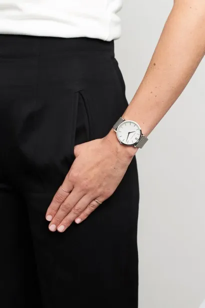 Modemerk horloge larsson jennings Horloges Voor Mannen en vrouwen Beroemde Montre Quartz Horloge Roestvrij Stalen Band Sport Watches237z