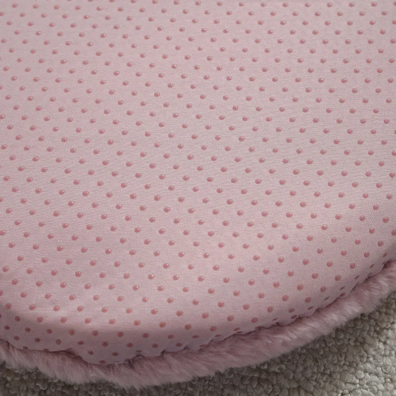 Diametro 45 cm 55 cm--Cuscino rosa sedia da ufficio Cuscino imbottito in peluche Tatami Mat251i