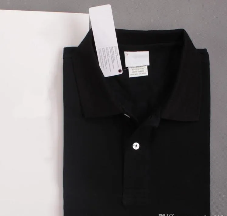 2024 Летние мужские рубашки поло с коротким рукавом из крокодиловой вышивки, хлопок, приталенный крой, повседневная деловая мужская брендовая классическая футболка, размер S-6Xl, темно-синий 1123