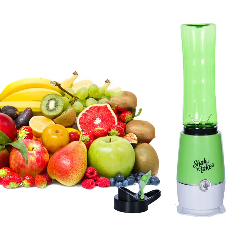 500 ml Shake N Take Juice Cup Mini Tragbarer Entsaftersaft -Milchshake -Smoothie Maker tragbarer Lebensmittelmixer241Q