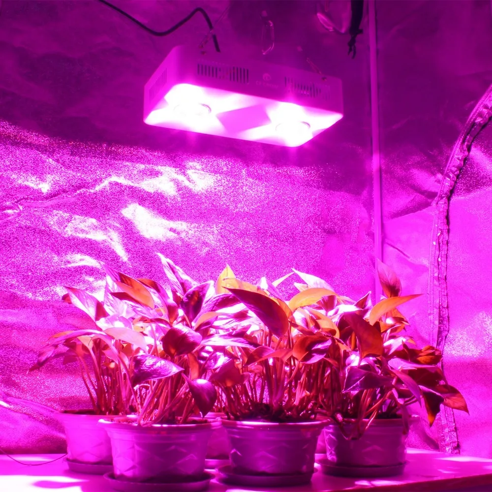 CF büyümek 300W COB LED LIGHT GROW IŞIK tam spektrum Kapalı Hidroponik Sera Tesisi Büyüme Aydınlatma UFO Büyüyen LAMP291B'nin Değiştirilmesi