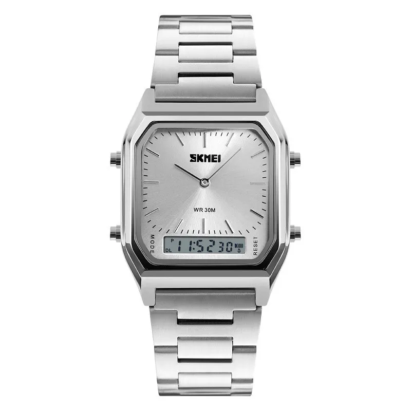 Wengle Nowy cyfrowy zegarek na nadgarstek kalendarz daty Data Chronograph Water odporna na wodę LED Noctilucennt Stopwatch Electroni2778