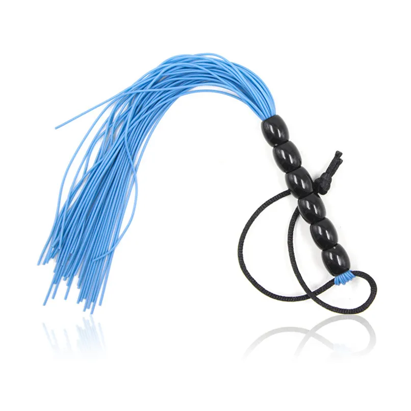 Petit Silicone Sex Whip Flogger Fétiche Bdsm Sex Toy Pour Couples Femmes Fessée Paddle Jeux Adultes Bondage Contraintes Produit de Sexe